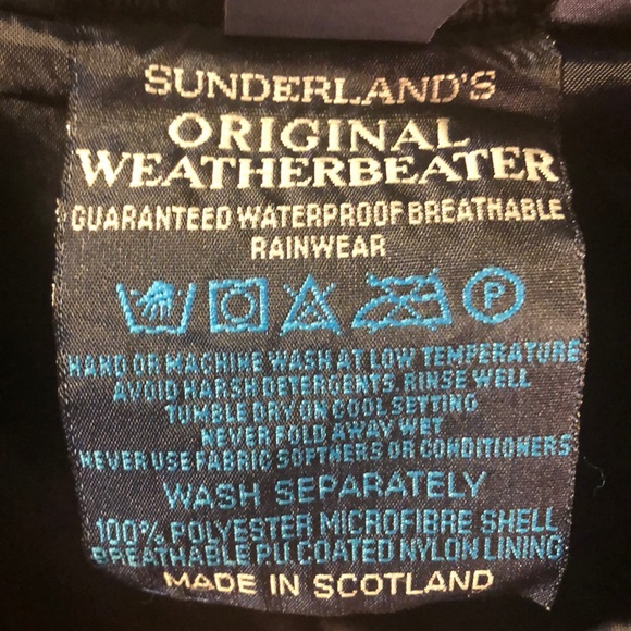 Men’s Sunderland of Scotland Golf Weatherbeater. - Picture 5 of 5